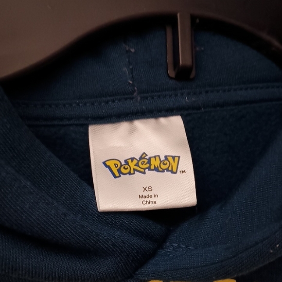 Pokemon Navy Hoodie with Colorful Characters - Picture 2 of 4